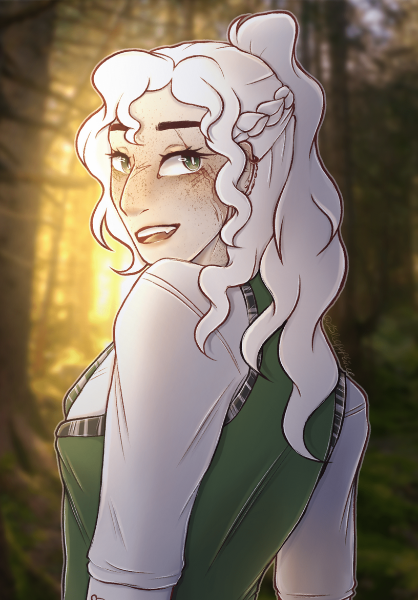 Shaded bust/half